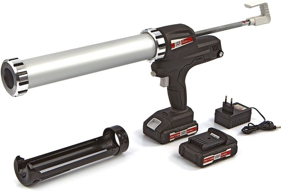 HBM Pistola elettrica per calafataggio completa 18 Volt