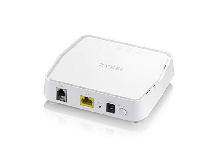 Zyxel VDSL2 DSL Bridge Modem Annex A 17a Bonding (200Mpbs) & 35b Single Line (300Mbps) Supervectoring, TR-069, TR-286 MELT Beheer op afstand, OPAL Firmware [VMG4005-B50A]