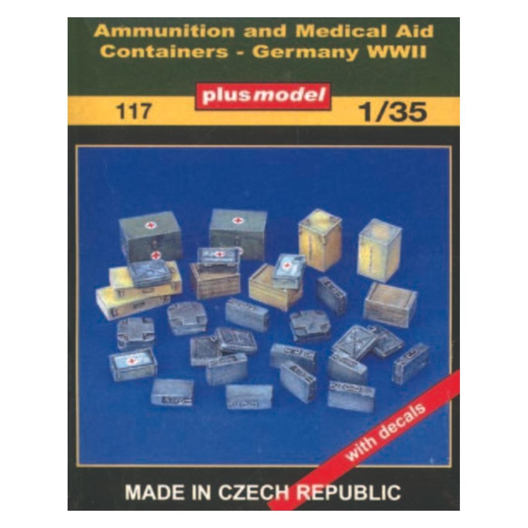 Plus Model Munitions- und Medizinbehälter WW II (23800172)