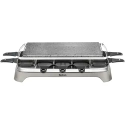 Tefal PR 457B Pierrade Raclette für 10 Personen Edelstahl