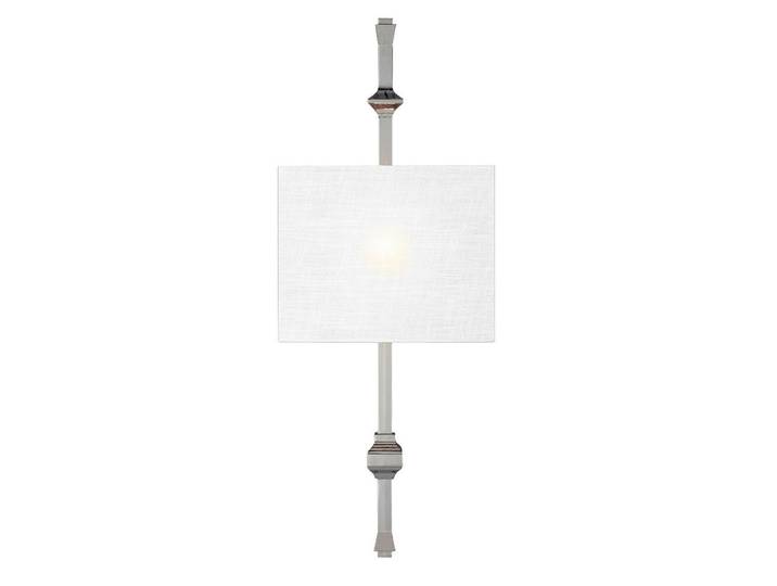 Elstead Lighting Wandleuchte Teva, Nickelfarben, Metall, Glas, 29.2x76.5x12.1 cm, RoHS, Lampen & Leuchten, Innenbeleuchtung, Spots & Strahler, Wandstrahler