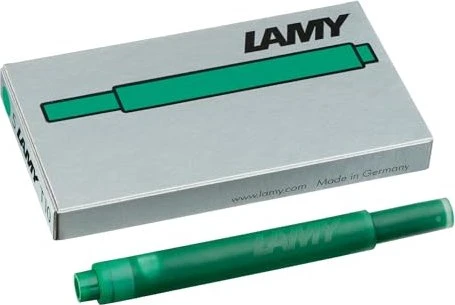 LAMY Tintenpatronen, grün - Packung mit 5 Stück, 5 Stück