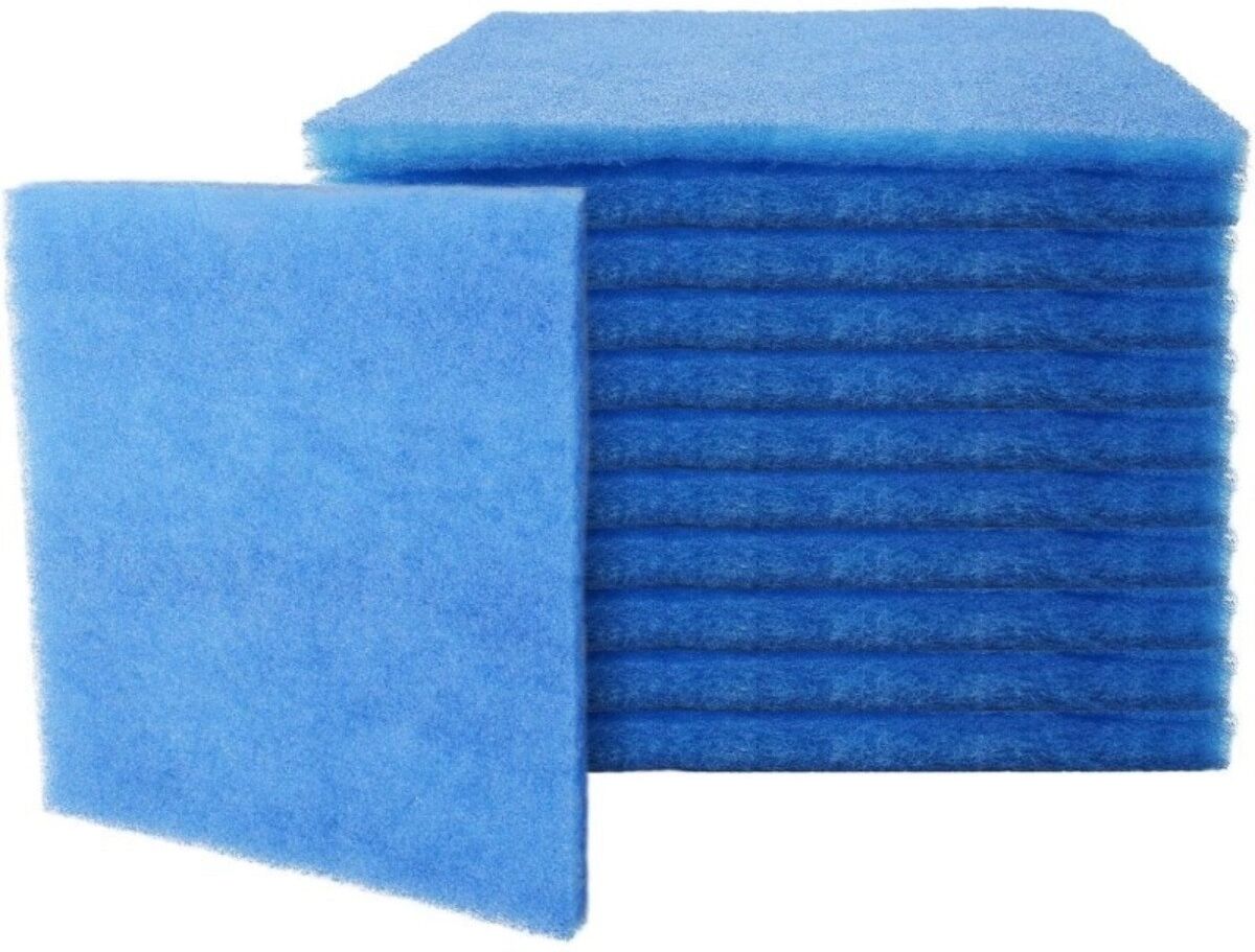 INF Éponge filtre pour sèche-linge, 8.25inch x 7inch x 20mm, Bleu, compatible avec Better Vent