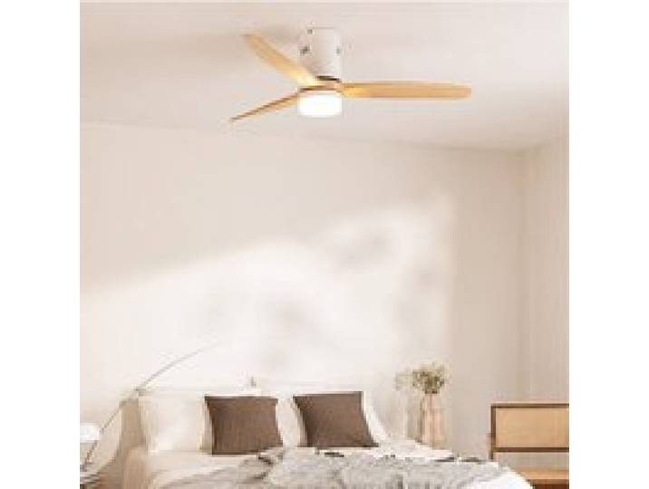 Ventilateur de plafond - Create - Avec lumière - Silencieux - Fonction été/hiver - Télécommande