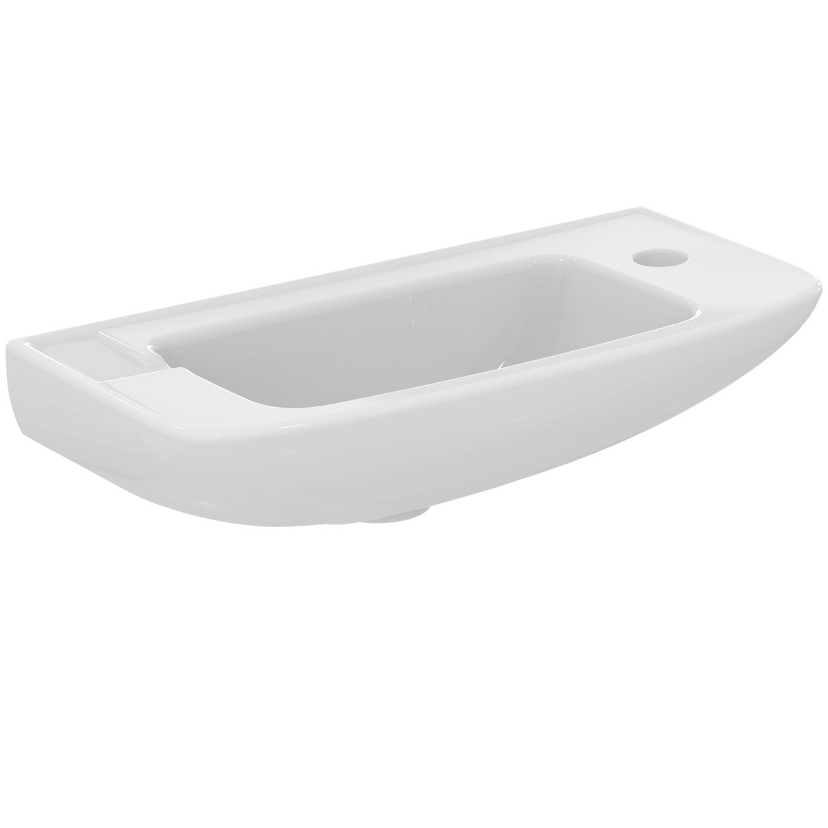 Ideal Standard Handwaschbecken Eurovit, 1 Hahnlochrechts, R421901