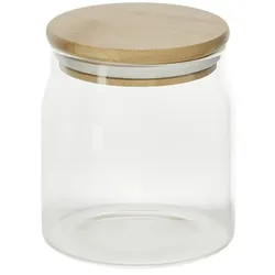 for friends Aufbewahrungsglas   ¦ transparent/klar ¦ Glas,Bambus ¦ Maße (cm): H: 10,8  Ø: 9.45