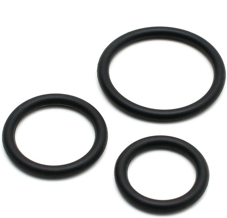 Rimba flexible silicone cockring trio