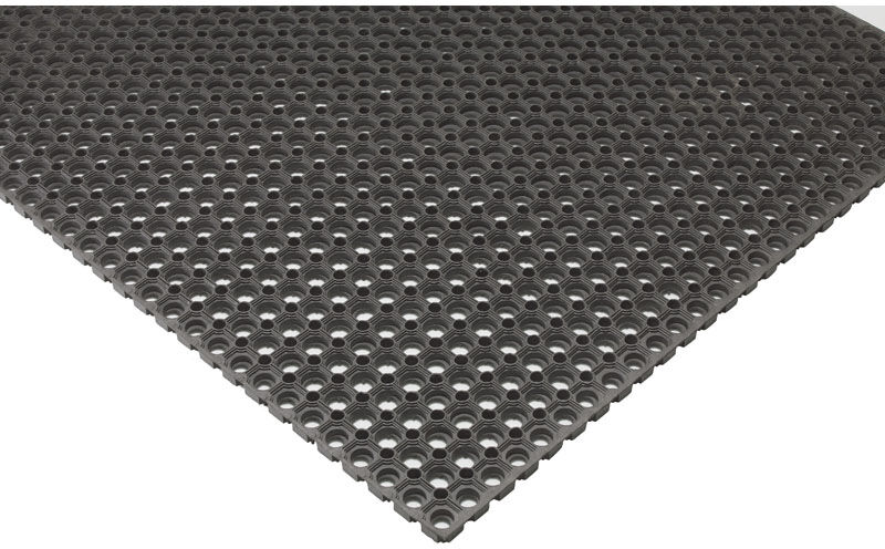 B2B Partner Gummimatte geeignet für Bereiche mit Gefahr der Eisbildung, eingang, 80 x 120 cm