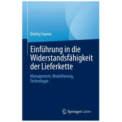 Einführung in die Widerstandsfähigkeit der Lieferkette, Fachbücher von Dmitry Ivanov