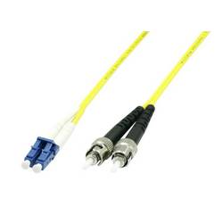 MicroConnect FIB411001 Glasfaser LWL Anschlusskabel 1 m Gelb