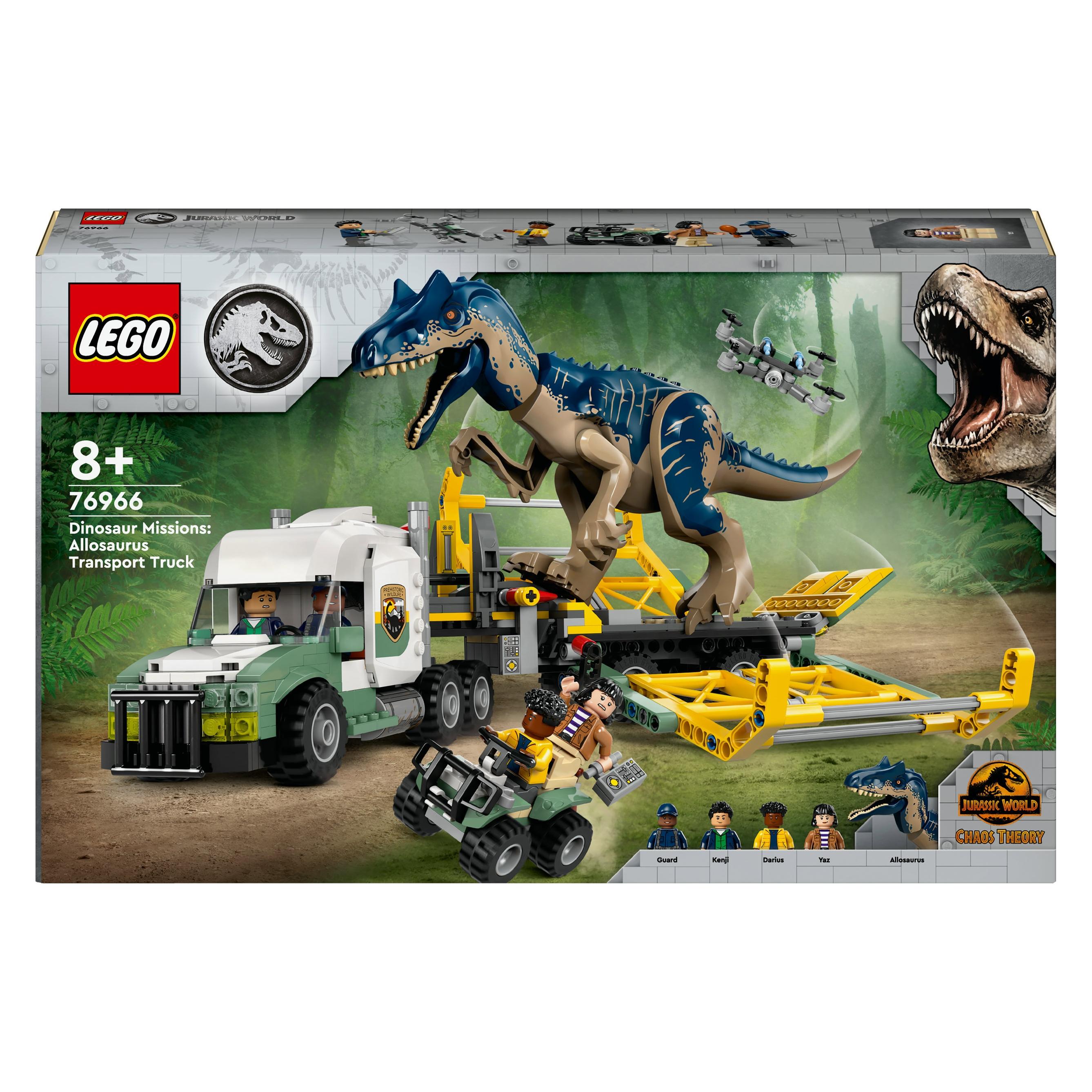LEGO Dinosaur Missions: Allosaurus Transport Truck (76966, LEGO Jurassic World) (76966)