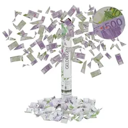 relaxdays Party Popper »Geldscheine« 40 cm