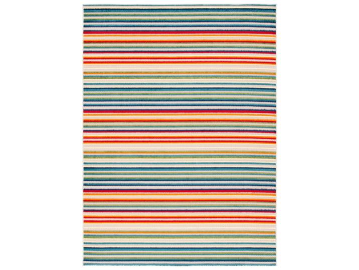 Tapis moderne en polypropylène blanc/vert, 160 x 229 cm