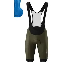 GONSO Herren Latzhose SITIVO BIB M He-Radshort-bib, Größe 6XL in Grün Grün