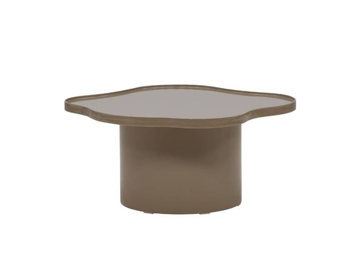 Ilse Table Basse Ø90 Cm Brun.