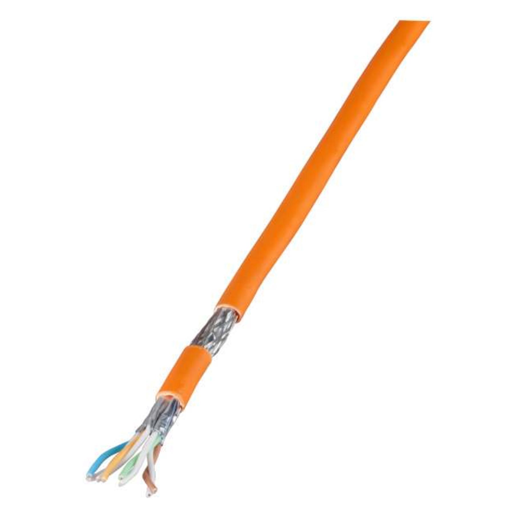 EFB Elektronik 99980.250-CPR Netzwerkkabel 250 mCat.7 Rohkabel S/FTP (S-STP) Orange (S/FTP, CAT7, 250 m) (99980.250-CPR)