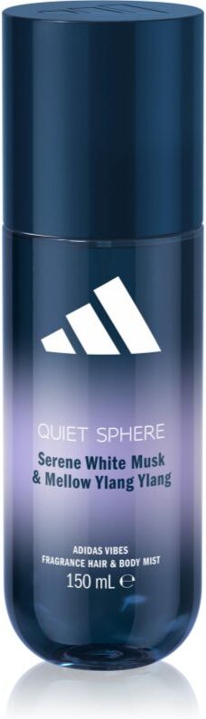 Adidas Vibes Quiet Sphere Brume Parfumée Corps et Cheveux pour femme 150 ml