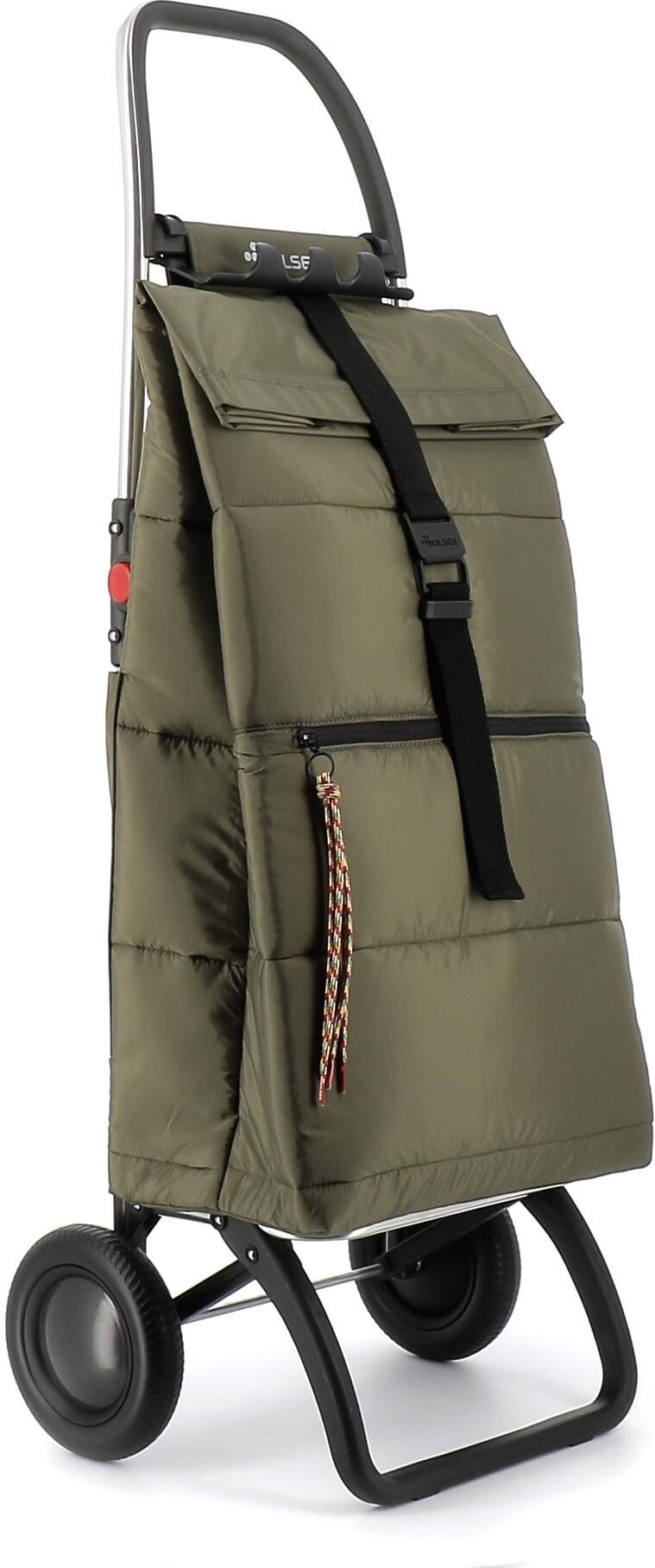 Einkaufstrolley ROLSER "Big Polar 2", Damen, grün, Polyester, Einkaufskörbe Einkaufstrolley grün Einheitsgröße