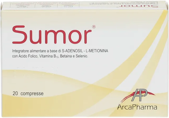 ARCAPHARMA Srl Sumor Integratore Alimentare 20 Compresse – Supporto Umore e Benessere Psicologico