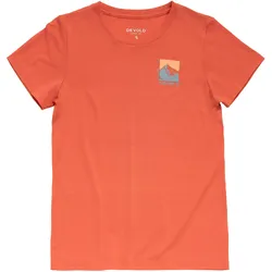 Devold, Damen, Funktionsshirt, Classic "Summit" Tee Wmn (XS), Rot, XS