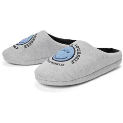 Tchibo - Hausschuh Smileyworld® - Kinder - Gr. 40-41 - hellblau
