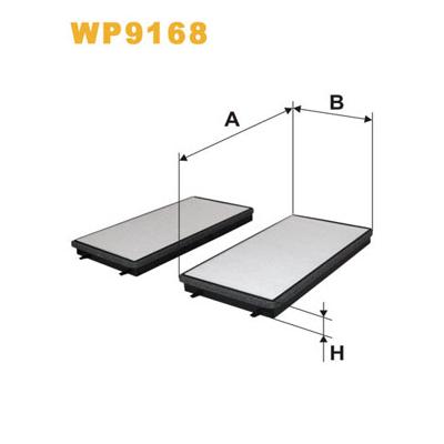 WIX FILTERS Filter, Innenraumluft WP9168 für BMW