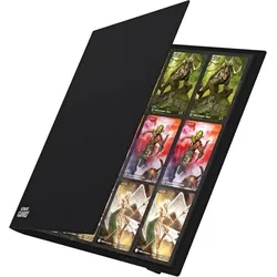 Ultimate Guard UGD010345 - Flexxfolio 480 – 24-Pocket (Quadrow) Kartenmappe, schwarz