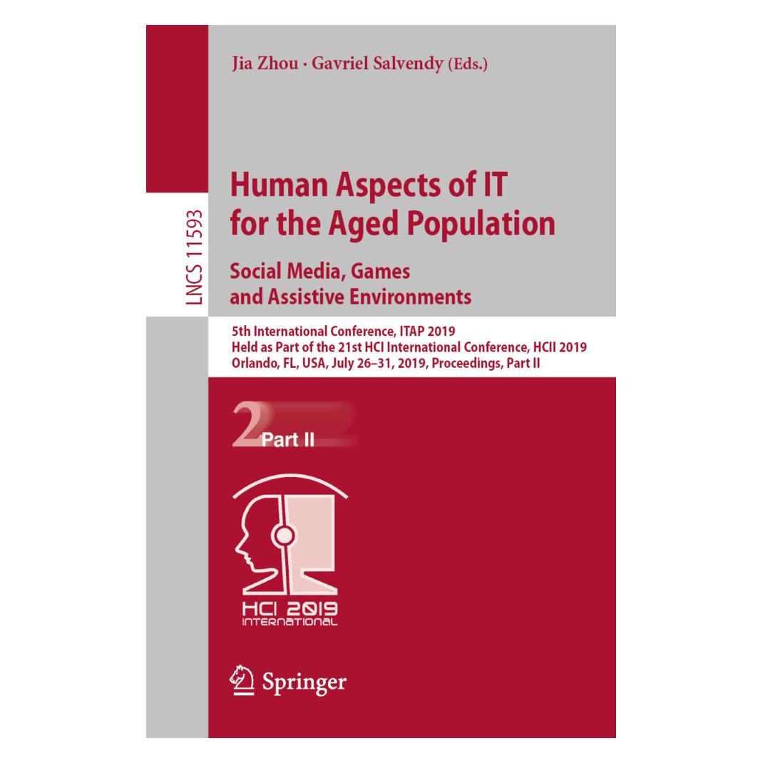 Springer Human Aspects of IT for the Aged Population. Social Media, Games and Assistive Environments (Englisch, Softcover, Gavriel Salvendy, Jia Zhou) (56072576)