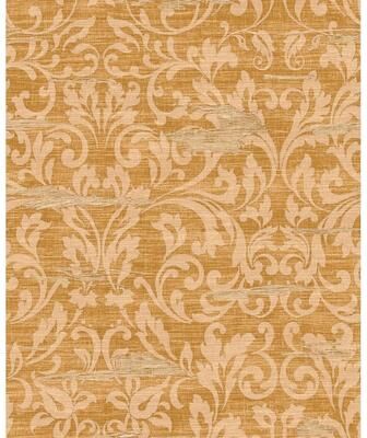 Seabrook Designs Margot Acanthus Scroll Unpasted Wallpaper