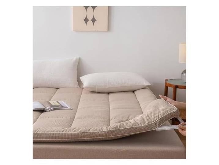 TVANTRUXIS Japanische Boden-Futon-Matratze aus Baumwolle 90–180 x 200 cm, Camping, Reisen, Zuhause, Hotel, Schlafsaal, Krankenhaus, Gast: auf dem Boden(C,150*200cm)