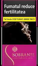 Sobranie Super Slims Pink - 1 cartouche (10x20)