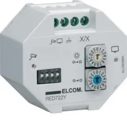 Elcom RED722Y Video-Umsetzer bidirektional 2Draht Bus System / 75 Ohm Signal UP