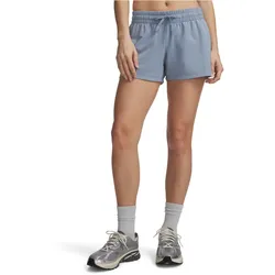 UNDER ARMOUR Sport Terry Shorts Damen 448 - blue wind/white XXL