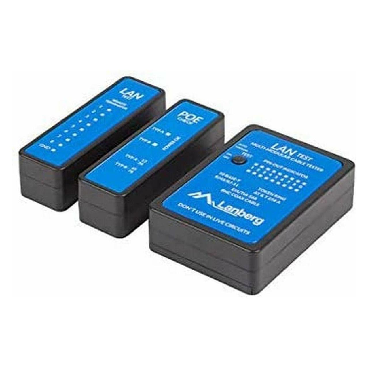Lanberg NT-0404 Netzwerkkabel-Tester PoE-Tester (Kabeltester) (NT-0404)