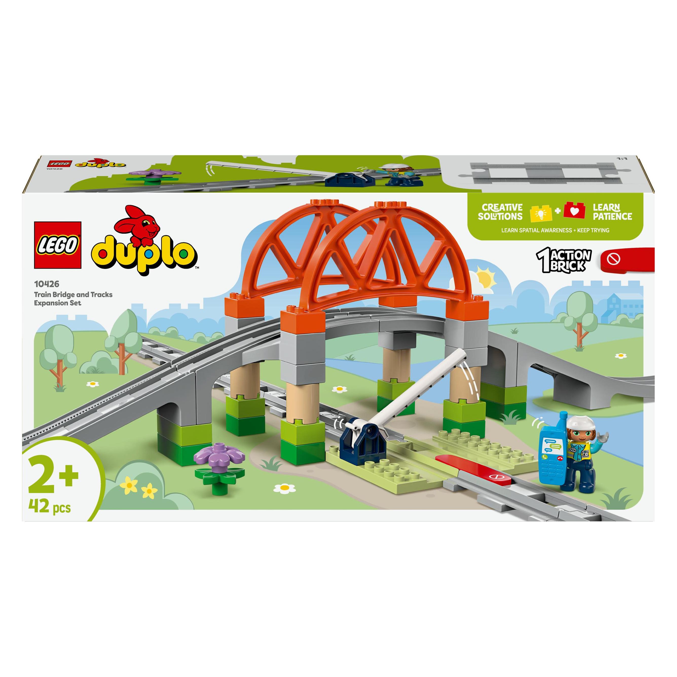 LEGO Eisenbahnbrücke und Schienen - Erweiterungsset (10426)