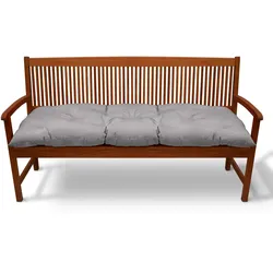 BANKPOLSTER Flair BK 120/50/8cm Hellgrau