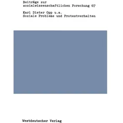 Soziale Probleme und Protestverhalten, Fachbücher