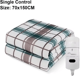 Uplift Curations Electric Blanket 220V Thicker Automatic Thermostat Electric Heating Blanket Body Warmer Thermal Mattress 27.6 59.1 Inches (lattice)