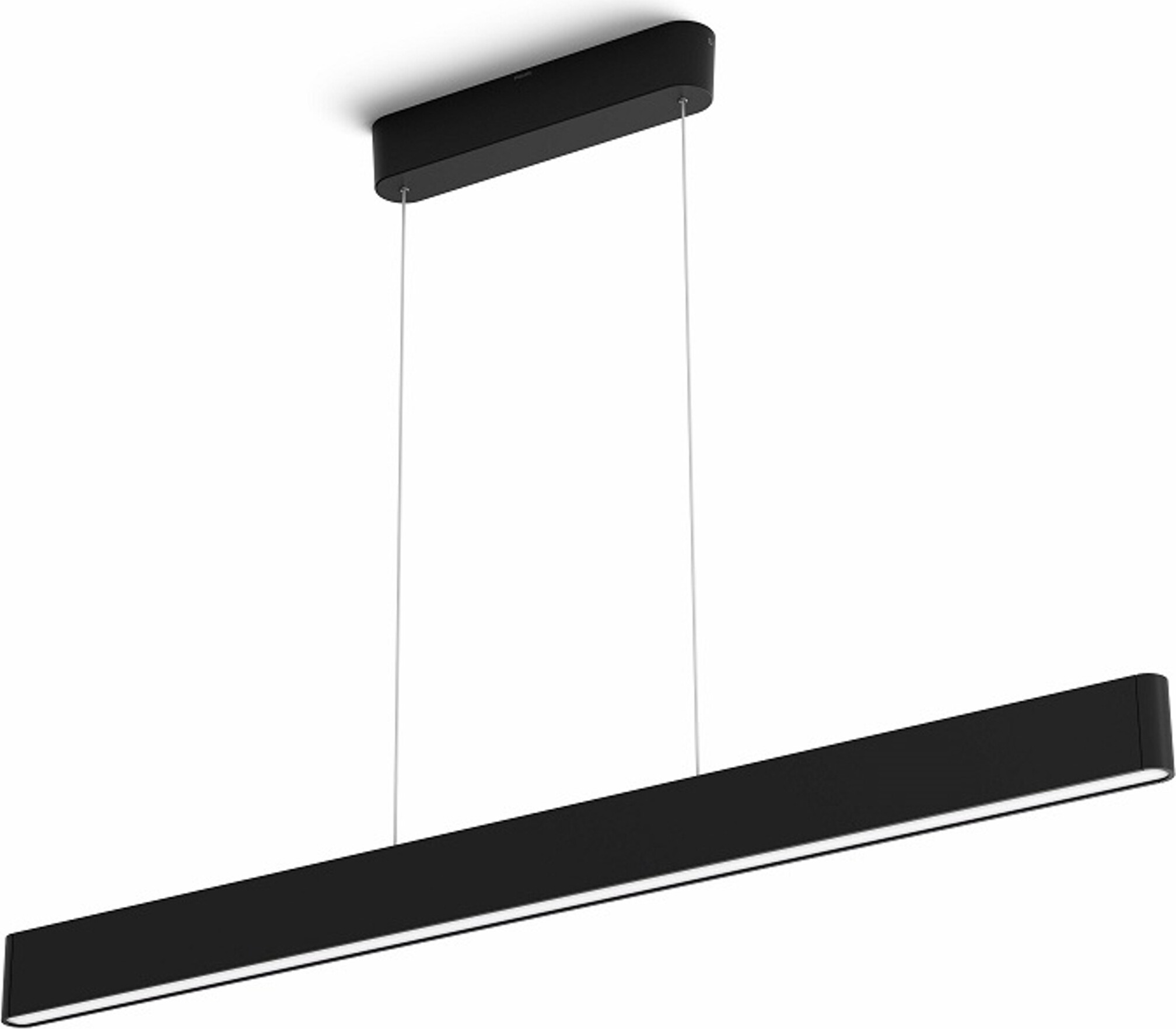 Philips Hue White and Color ambiance Ensis Pendelleuchte schwarz, Intelligente Hängeleuchte, Bluetooth, Schwarz, LED, Metall, Nicht austauschbare(s) Leuchtmittel