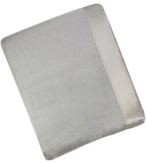 Melange Home Plaza Collection Pure Silk Throw and Blanket