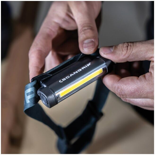 SCANGRIP Lampe frontale rechargeable Flex Wear Kit 75-150 lumens (03.5811)