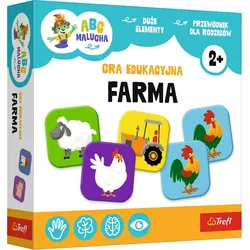 Lernspiel Bauernhof ABC für Kleinkinder Treflik-Familie Trefl 02909
