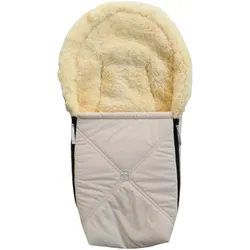 Kaiser Lammfellfußsack für Babyschalen EMMY, beige