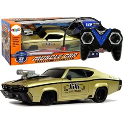 Ferngesteuerter Sportwagen-Klassiker 1:20 Gold Pilot