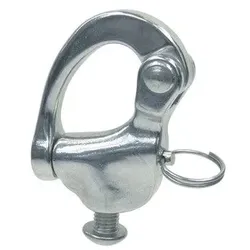 Schnappschäkel mit Schraube, A4, M8