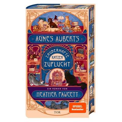Agnes Auberts zauberhafte Katzenzuflucht, Gebundene Ausgabe von Heather Fawcett, Fischer Tor, 978-3-596-71224-3