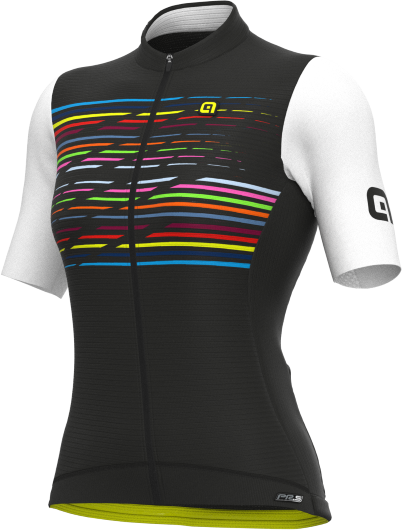 ALE' Maglia ciclismo donna  PR-S LOGO nero