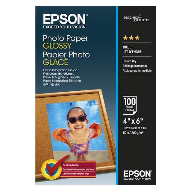 Epson Photo Paper Glossy 10x15cm (10x15 cm) (C13S042548)