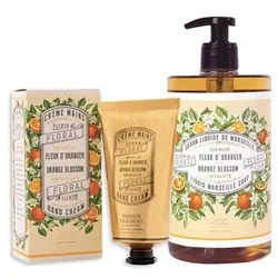 PANIER DES SENS Orangenblüte Flüssigseife 750ml, Handcreme 75ml