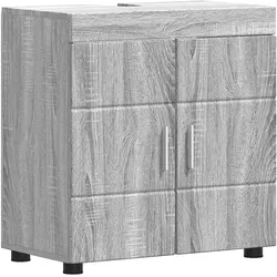 vidaXL, Badezimmerschrank, Inpenano (Waschbecken Schrank) (34 x 60 x 63 cm)